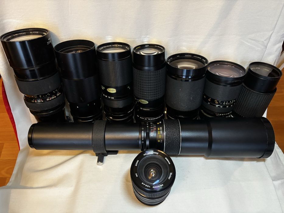 Obiektywy Vivitar, Sun, Hoya, Takumar