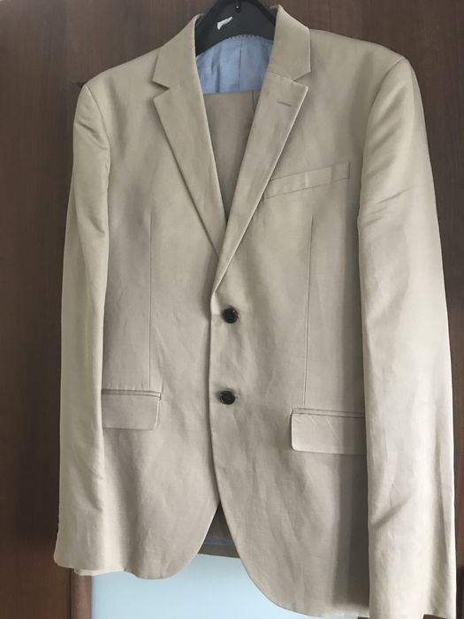 garnitur slim fit firmy h&m rozmiar m na 178 cm