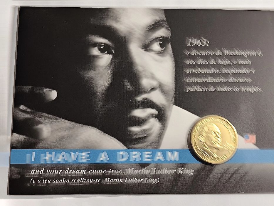 Moeda de 50 cents. 2013. Barack Obama