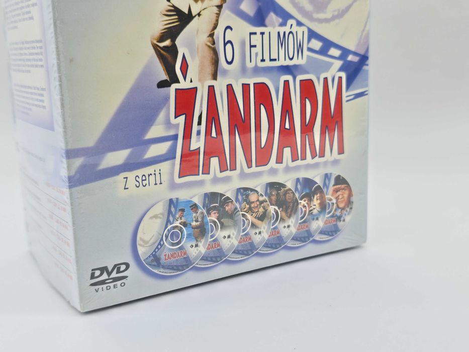 NOWE Żandarm Louis de Funes 6 x DVD Folia Monolith #rarytas