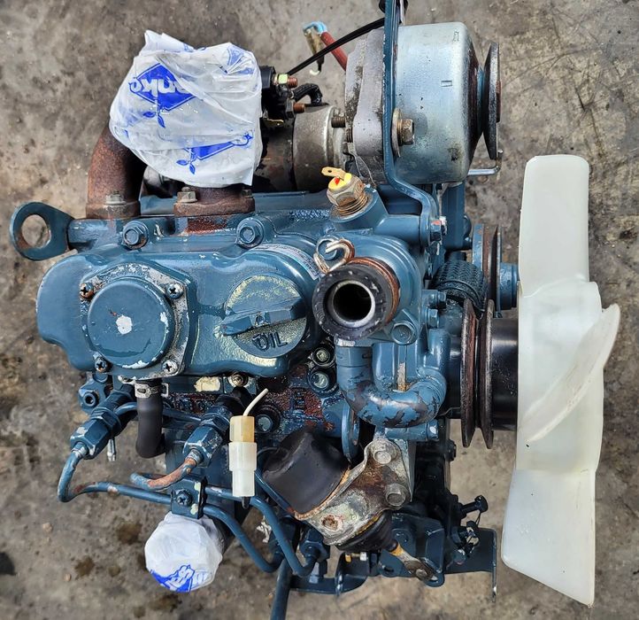 Silnik Kubota Z482  Sprawny ciś: 2x30 Sprawny