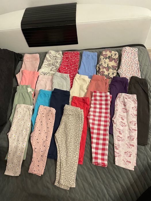 Paka ciuchów dla dziewczynki 65 sztuk rozmiar 80