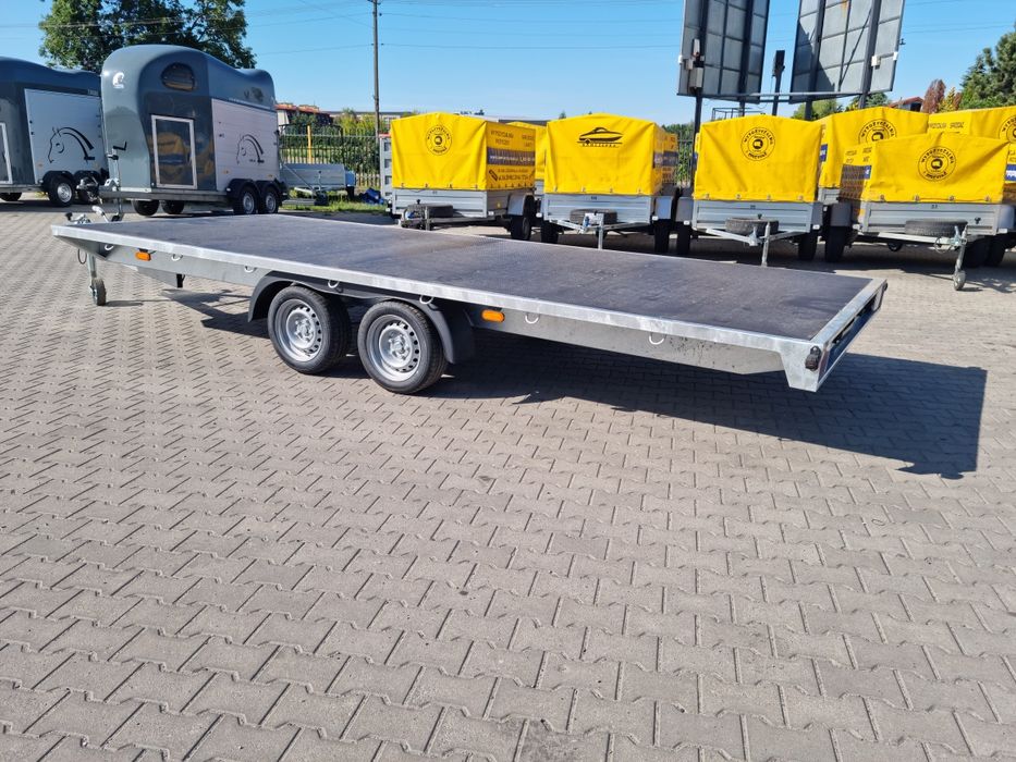 Przyczepa platforma uniwersalna 500x200 DMC do 2700 od ręki Nowa