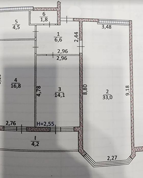 Продаж 3к квартири 85 кв. м на просп. Злуки