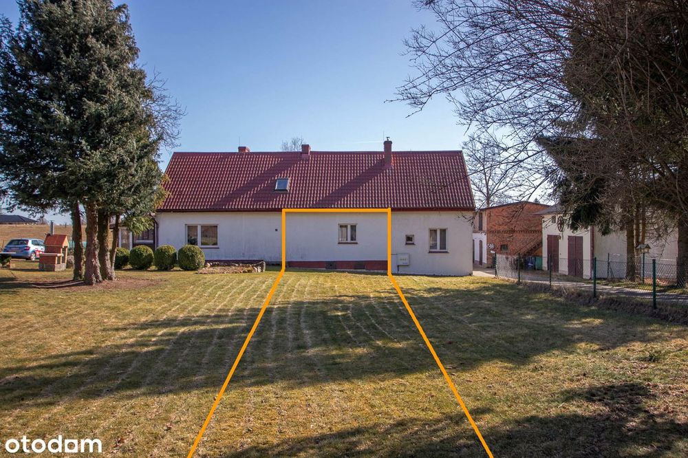 Chałupy - mieszkanie 2 pok. z ogródkiem