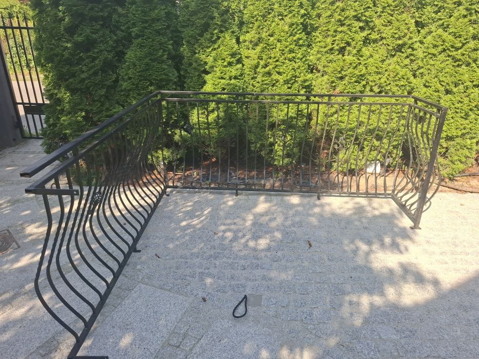 Barierka stalowa balkonowa