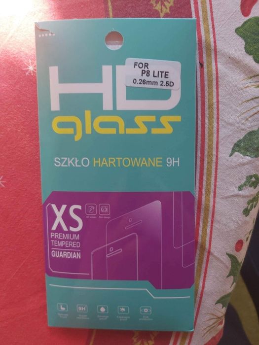 Szkło i case Huawei P8 lite