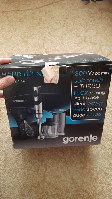 Ручний блендер (погружний) Gorenje HBX 884 QE
