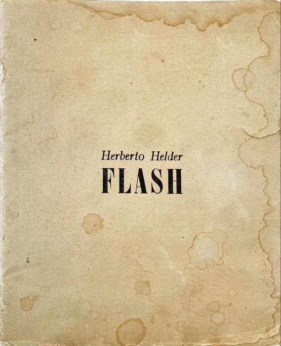 Herberto Helder - Flash - Dedicatória - 1ª edição - 1980