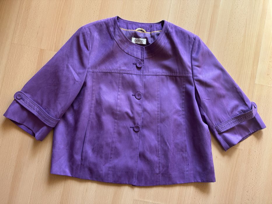 Wiosenny zakiet plus size