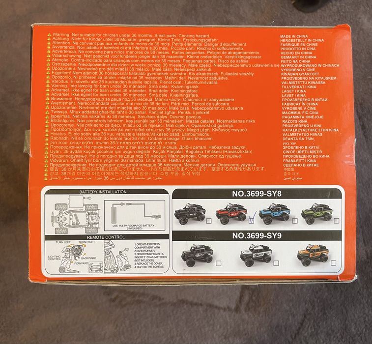 Carro de controle remoto