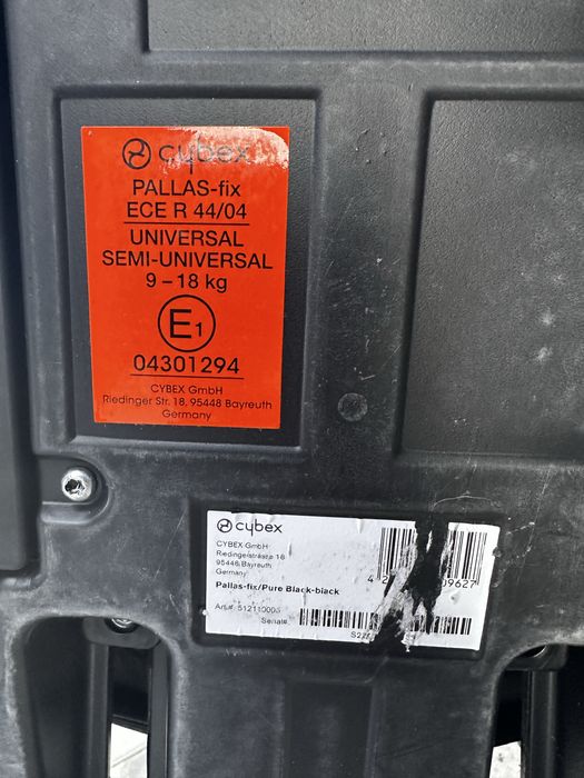 Автокрісло Cybex Pallas s-fix