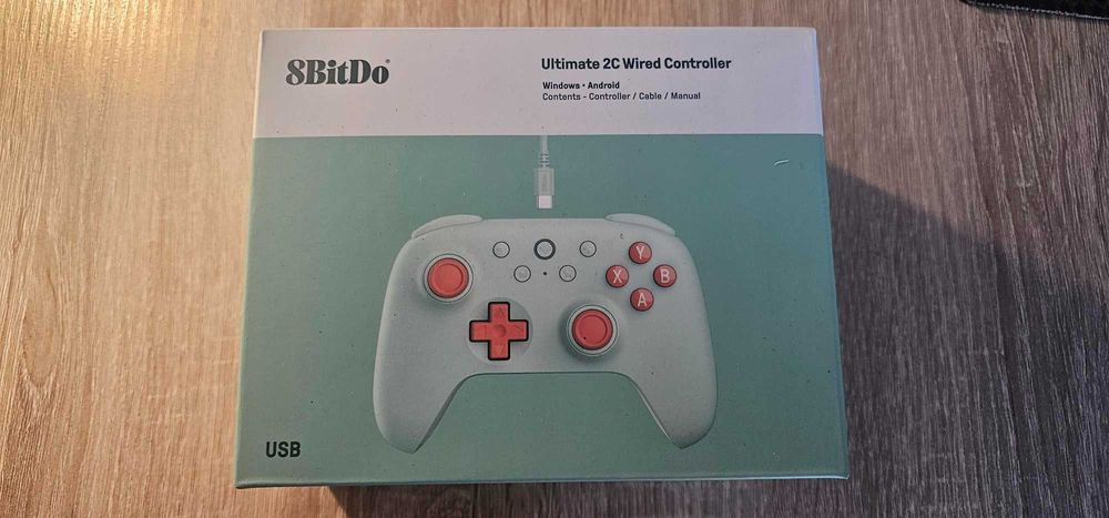 Pad przewodowy 8Bitdo Ultimate 2C Wired Controller Windows PC Android