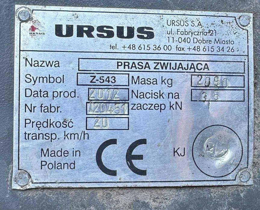 prasa ursus z-543