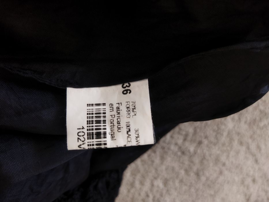 Vestido preto cerimonia, feito em Portugal