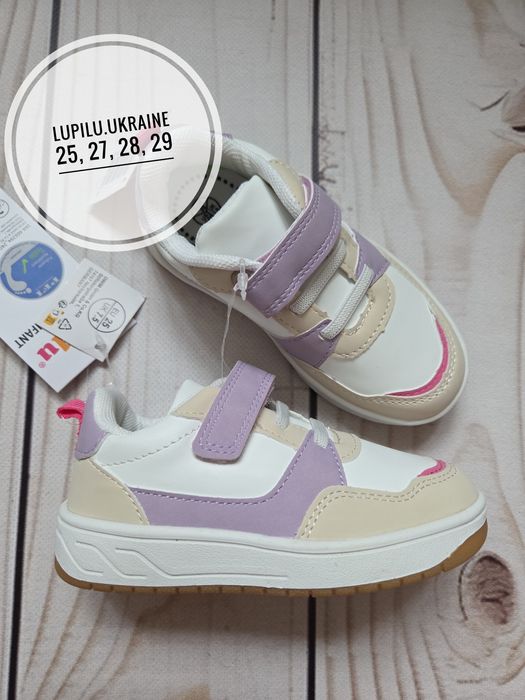 Lupilu 25,27,28,29 кросівки дитячі нові на дівчинку снікерси кроссовки