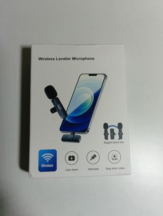 Бездротовий петличний мікрофон SETOLGH K60 Wireless Lavalier Microphon