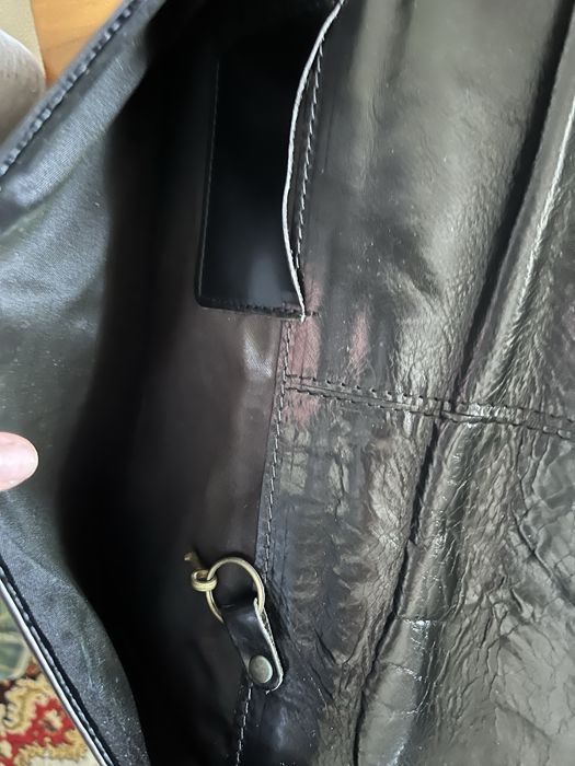 Pasta em couro genuino