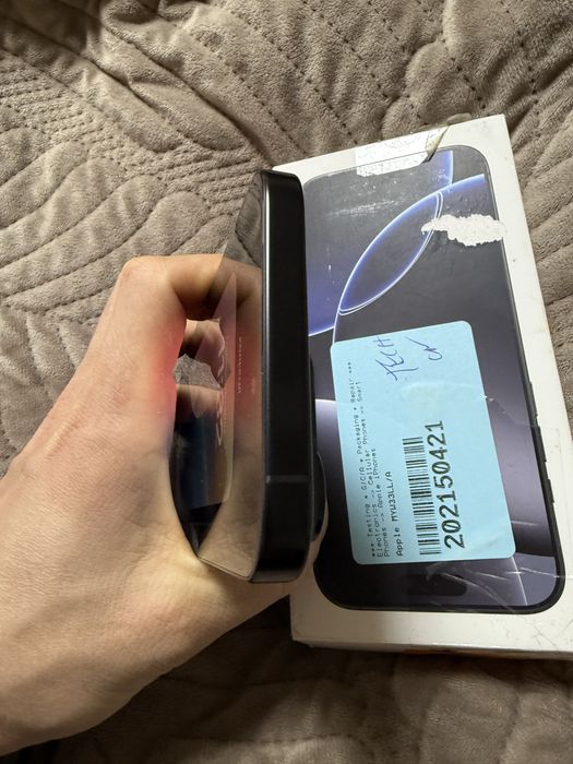 Iphone 16pro max 256 новий icloud