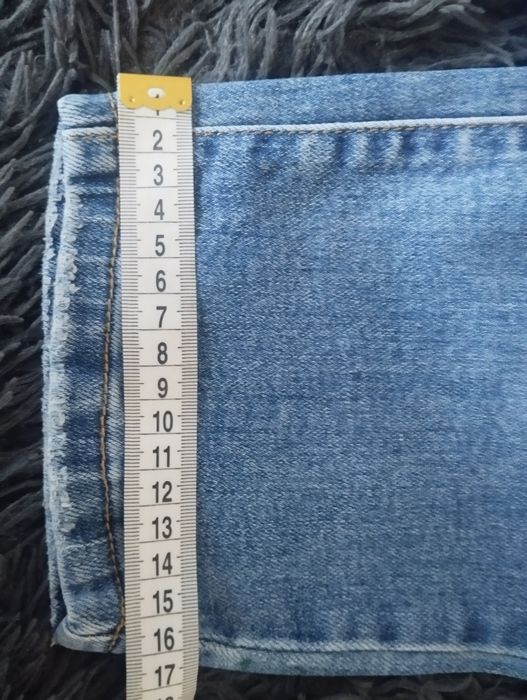 Spodnie damskie jeansy denim