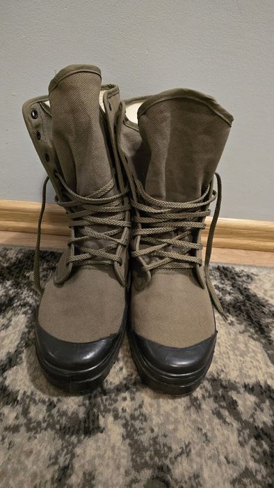 Buty trzewiki wojskowe khaki trampki 46 28cm wkładka Mil tec