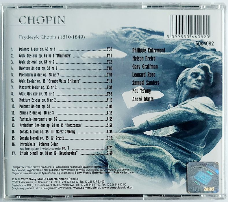 Chopin Fryderyk Chopin 2002r