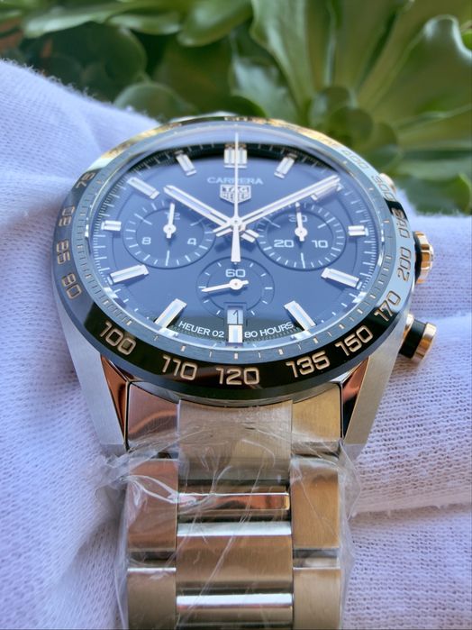 Tag Heuer Carrera 02 Aço/Ouro