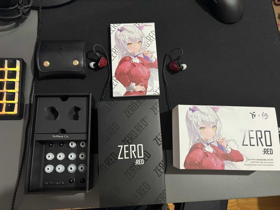 TruthEar x Crinicle Zero Red completo