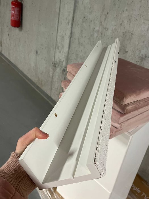 MOSSLANDA półka na zdjęcia z korkiem na przybicie notatek