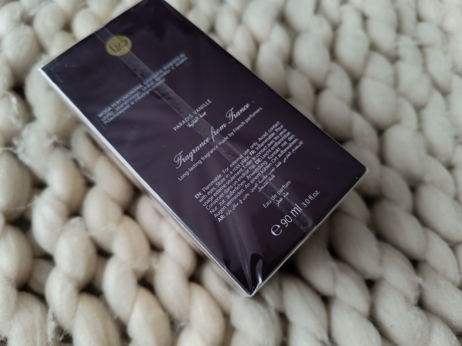 Nowe, zafoliowane Perfumy  damskie Lou De Pre Paradis Vanille 90 ml