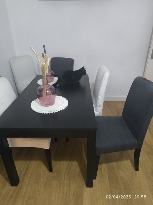 Mesa de Jantar Preta