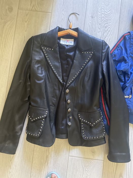 Осенняя кожаная куртка-пиджак, осенняя спортивная куртка