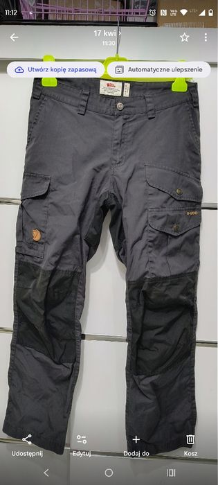 Spodnie trekkingowe fjallraven m 38