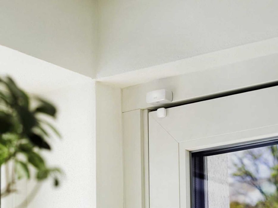 Sensores de contato inteligentes Eve para portas e janelas