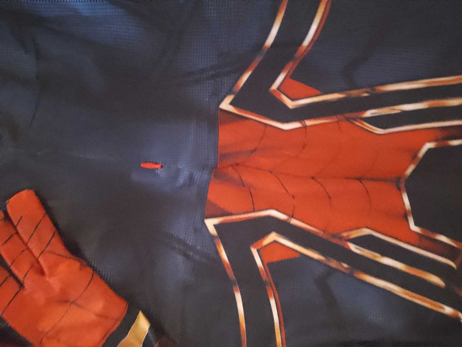 Strój przebranie Spiderman r.150