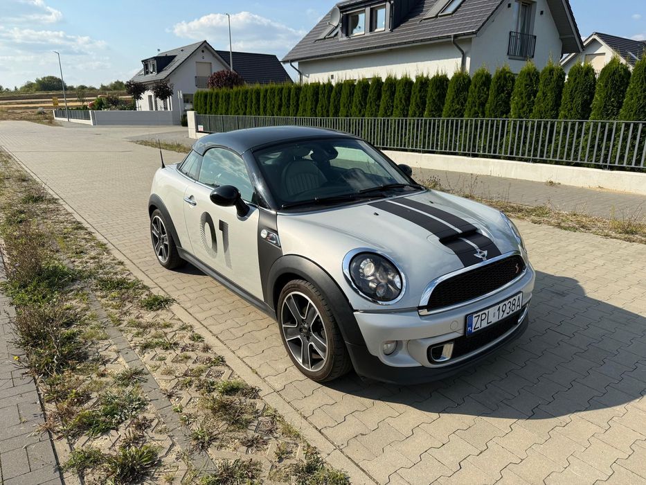MINI Cooper S Coupé Skórzana Tapicerka Nawigacja