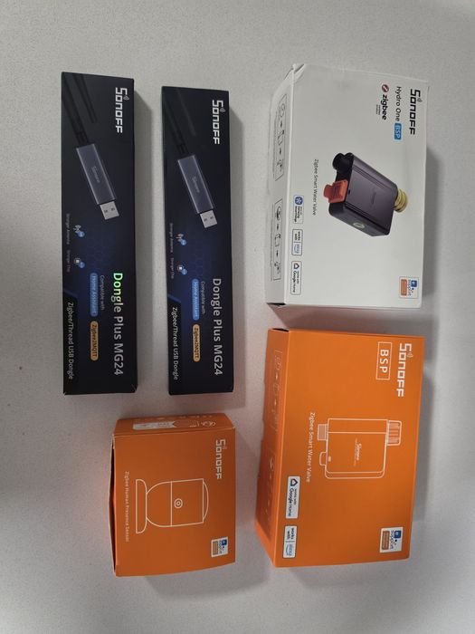 SONOFF Zigbee / Home Assistant – Material novo com fatura
