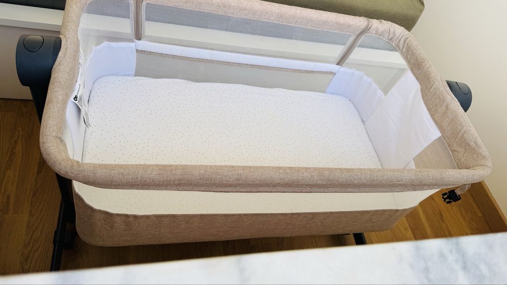 Berço co-sleeping Kinderkraft Next2Me – Excelente estado