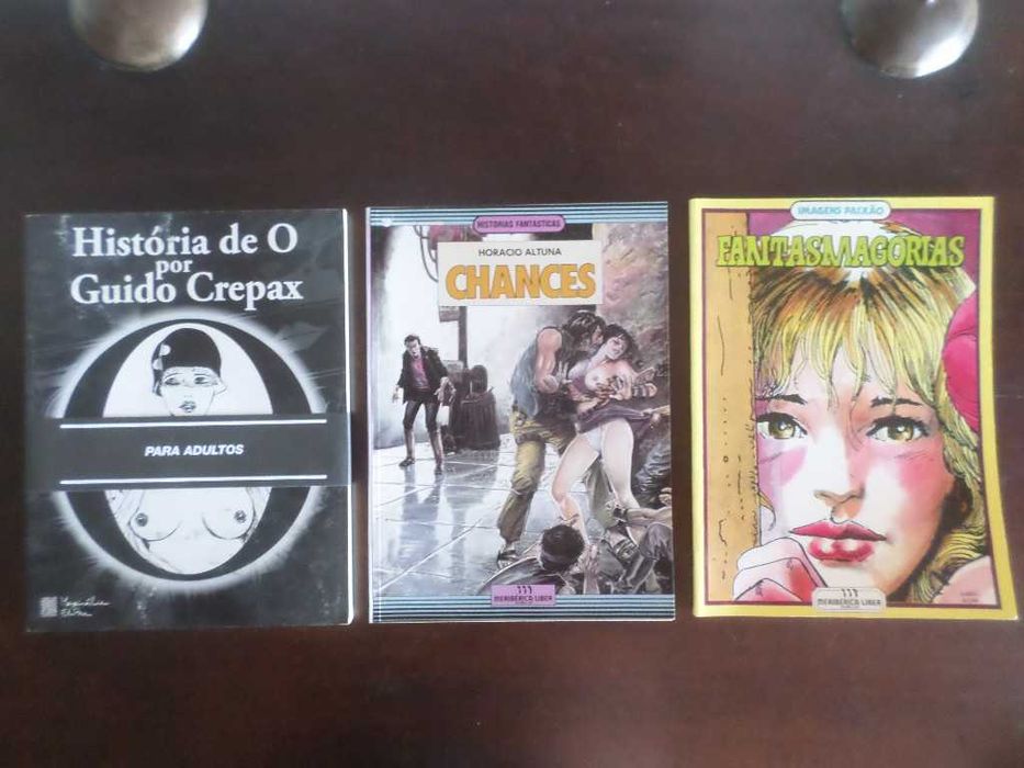 BD para adultos, Milo Manara e outros