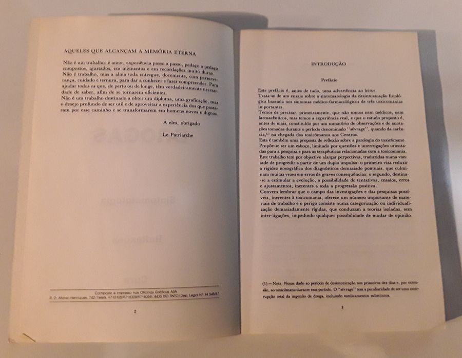 Livro: Drogas de Lucien J. Engelmajer (Le Patriarche International)