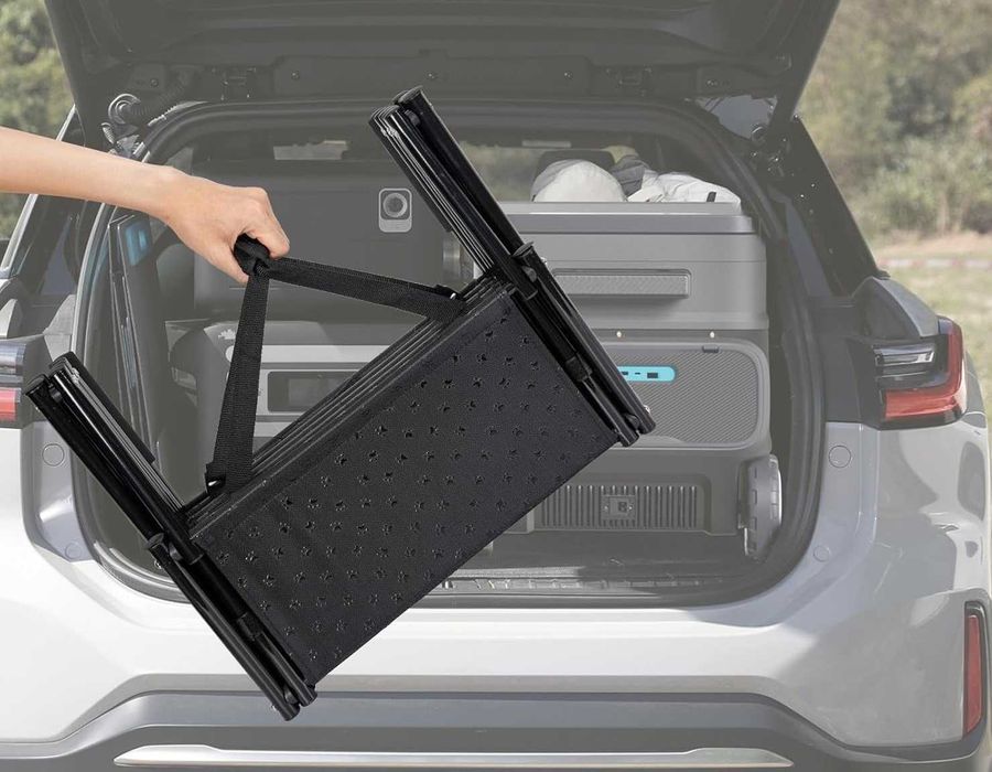 Schody dla psa, samochodowe, rampa składana 4-stopniowa - do 80 kg