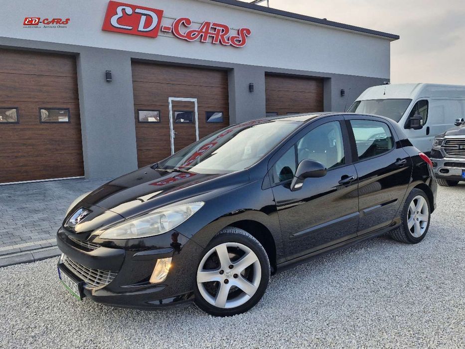 Peugeot 308 Piękny 1.6 b 215 tyś km z Niemiec zarejestrowany gwarancja