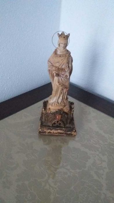 Arte Sacra Santa Isabel Imagem e Placa