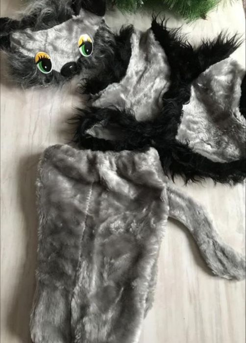 Карнавальний костюм Вовка Їжачка Єнота Зайця  Котика і інші   на хлопч