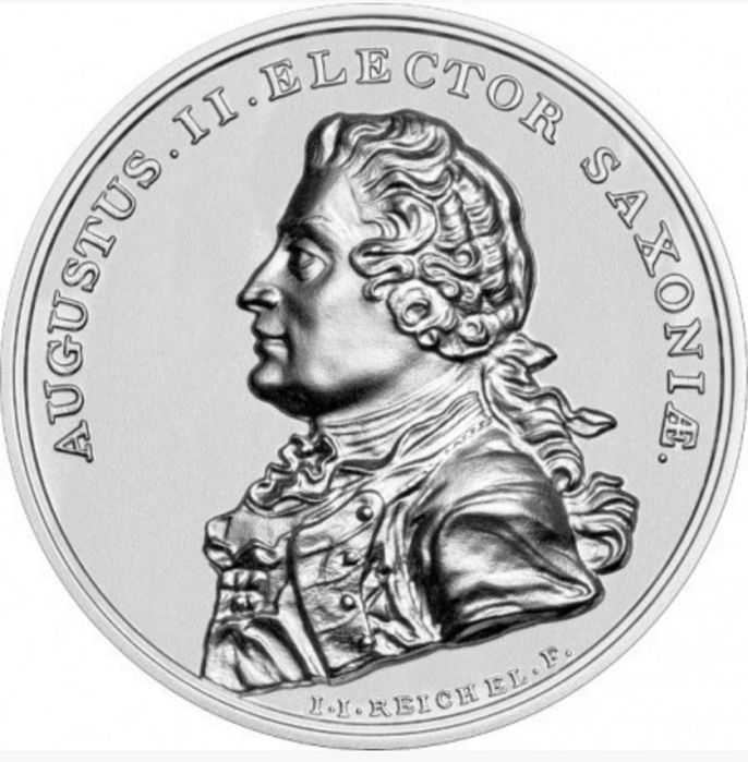 Odbiór Śląsk August II MOCNY 50 pln Skarby Stanisława Augusta SSA