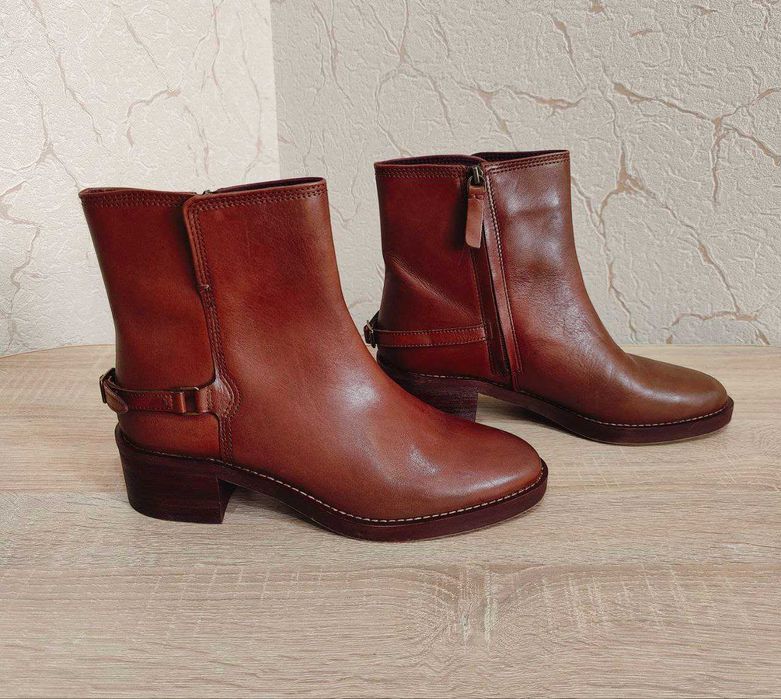 Шкіряні Ботинки Franco Sarto Women's L-colt Ankle Boot 39р/26 см