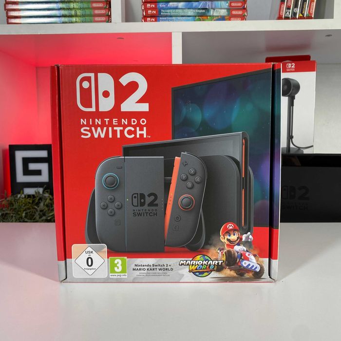 Консоль Nintendo Switch 2 Mario Kart World Світч 2 Маріо Карт Гарантія