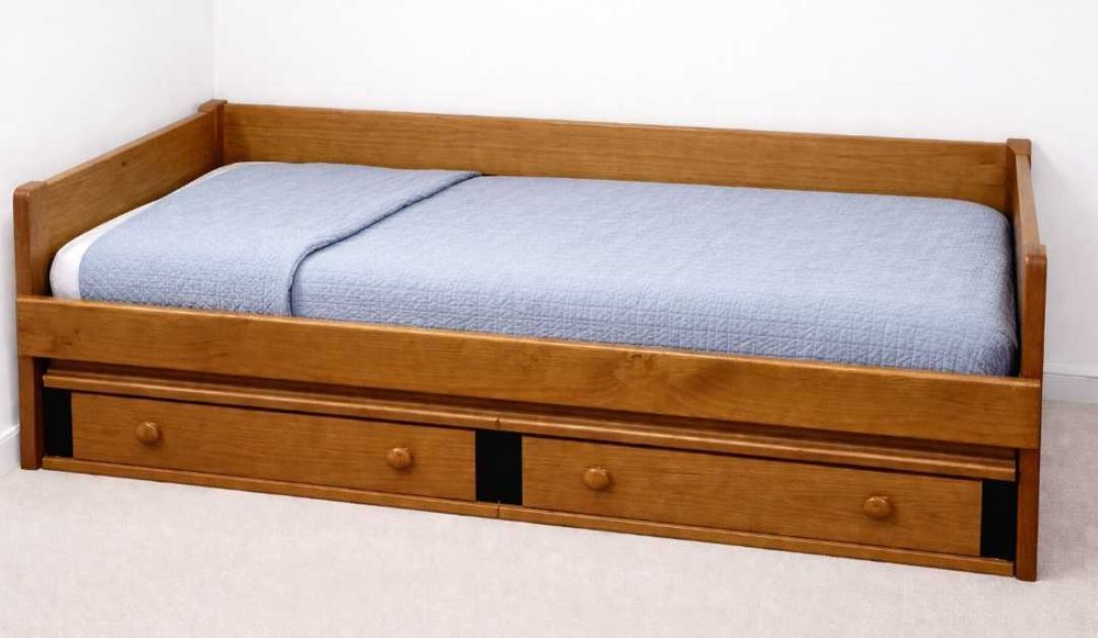 Cama de estúdio de solteiro