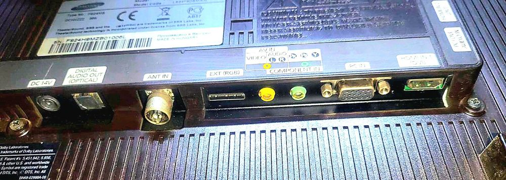 Телевизор,монитор,Samsung FX2490HD,в подарок т2,sharp,пульт,статуэтк