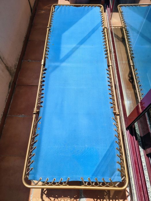Cama Campismo Vintage Lafuma Chantazur Relax – Anos 60